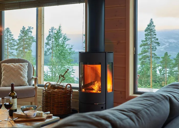 Furuheim Lodge, 4 seizoenen vakantiehuis met fantastisch uitzicht