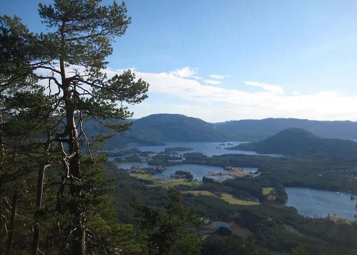 Trivelig Og Nylig Oppfort Hytte Med Innendors Peis