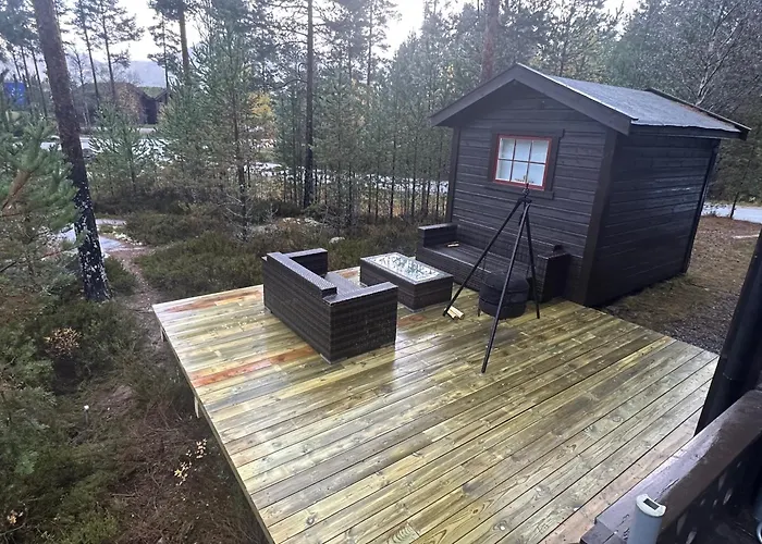 Cozy Cabin With Great View And Immediate Proximity To The Ski Resort And Swimming Area