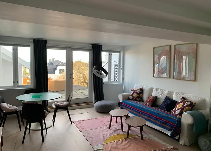 Fantastic Apartment With Garden And Sea View On Bygdoy