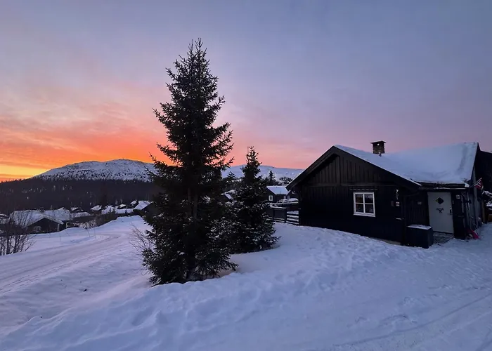 Cosy Ski-In Ski-Out Mountain Cabin With Sauna