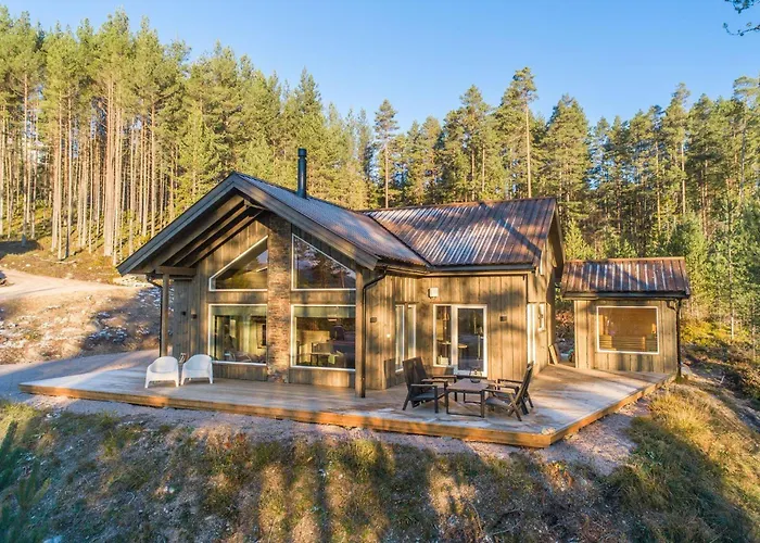 Joerd Hytte 8P With Sauna Hot Tub