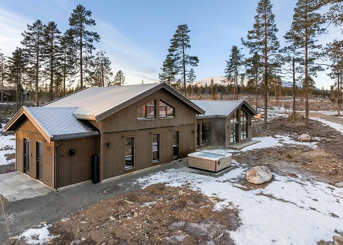 Th2115- Premium Chalet In Trysilfjell With Jacuzzi, Sauna, Shuttle Bus