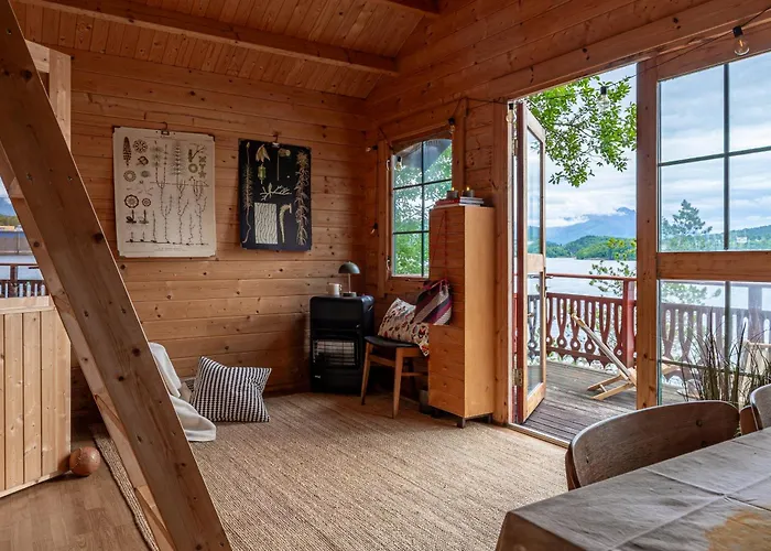 Fjord View Off-Grid Cabin