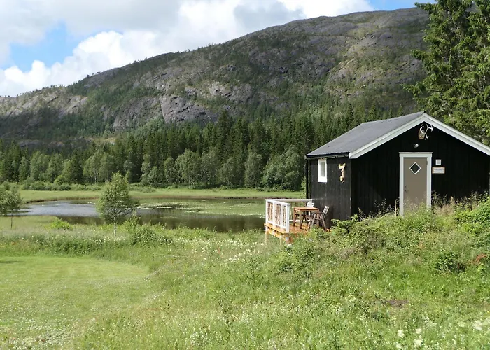 Velfjord Camping Cottages In Nature Shared Bathroom
